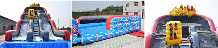 inflatable roller coaster water slide 7